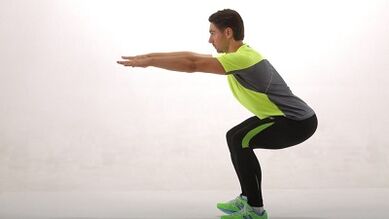 Squats to improve potency